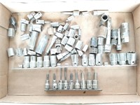 Large Selection Of Sockets Including 5 Snap-on