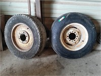 (2) Tires 1 Tractor Tire American Implements