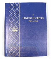 Lincoln Cents Album, 1909 VDB-1940-S