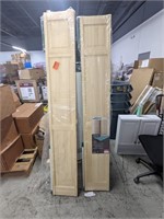 (2) 24" 6 Panel BI-Fold Doors