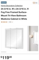 Designer Medicine Cabinet