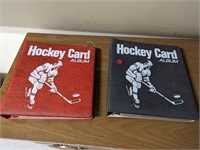 2 HOCKEY CARD BINDERS