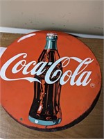 1960  COCA COLA FLANGE - 17.5" - 2 sided