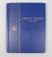 Liberty Head Nickels Folder, 1883-1912-D