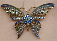 Vintage Kirks Folly Butterfly Destiny Pin