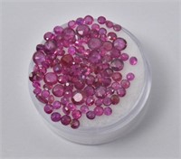 80+ Tiny Ruby Gemstones