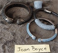 Q - JOAN BOYCE BRACELETS & RING (T71)