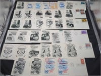 Collection of vintage first day covers