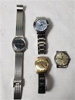 Group of 4 wristwatches PB