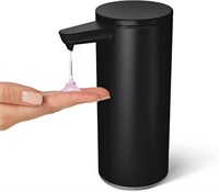 Simplehuman 9 oz. Touch-Free Soap Dispenser-Black