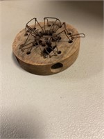 Antique mouse trap works