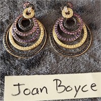 Q - JOAN BOYCE EARRINGS (T77)