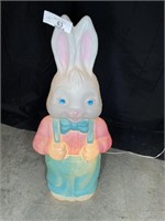 1994 Enterprises Vtg Bunny Blow mold Boy 25"t