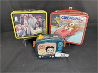Vintage Lunch Boxes Gremlins 1984, Taxi 1999