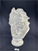 Moses Windstrip White Sealed Bust By Orlando