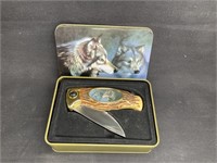 King Stone Collectors Pocket Knife in Tin