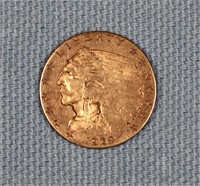 1929 Indian Head $2.50 Quarter Eagle Gold Coin