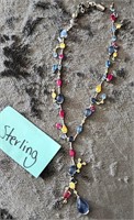 Q - STERLING SILVER NECKLACE (W18)