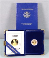 1986 $5 (1/10th oz) Gold American Eagle Coin