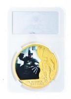 80 Years of Batman -24kt Gold Foil Medallion -Arm