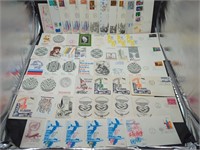 Collection of vintage first day covers