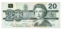 Bank of Canada, 1991 $20 Choice UNC