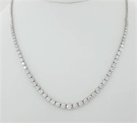 $ 13,850  4.75 Ct Diamond Riviera Tennis Necklace