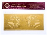 USA 24kt Gold Foil Million Dollar Collectible