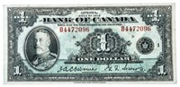 Bank of canada 1935 $1 VF