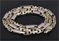 14 Kt 7 MM Custom Made Modern Necklace