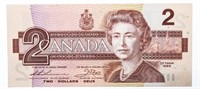 Bank of Canada 1986 $2 UNC (EBX) - OLMSTEAD ORIGIN