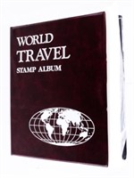 World Travel Stamp Album NEW