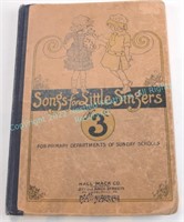 Antique Sunday School Songbook for Children