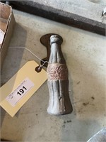 RARE - COCA-COLA CAST IRON DOOR PULL