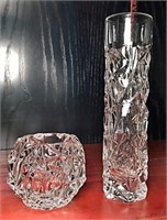 Tiffany & Co. Bud Vase and Candle Holder