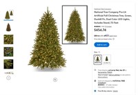 WF2542 7.5 Pre-Lit Artificial Full Christmas Tree