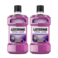 Listerine Total Care Fluoride Mouthwash 2x1L