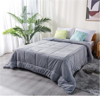 DOMDEC Luxurious Flannel Fleece Comforter F/Q