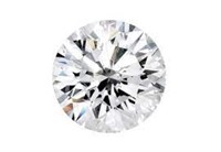 Round Brilliant Cut 2.18 Carat VVS2 Lab Diamond