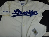 Retro Style Dodgers Jersey Size Large Some