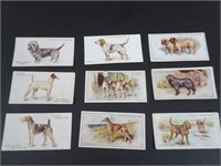Lot of Vintage Dog Tobacco Cards