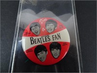 Official Beatles Fan Button