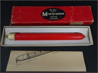 Vintage Mile-o-Graph With Box and Instructions