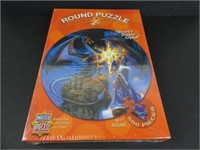 New in Package 500 Piece Round Fantasy Puzzle