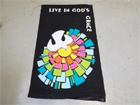Decorative Religious Wall Hanging 57"x33"