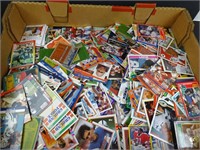 Flat of Assorted Football Cards