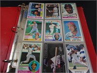 Binder of Assorted Baseball Cards