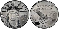 Platinum US Mint $25.00 Eagle Coin