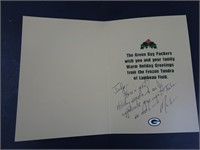 Green Bay Packers Christmas Card - Unknown