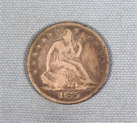 1845-O Seated Liberty Half Dollar